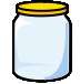 clear jar