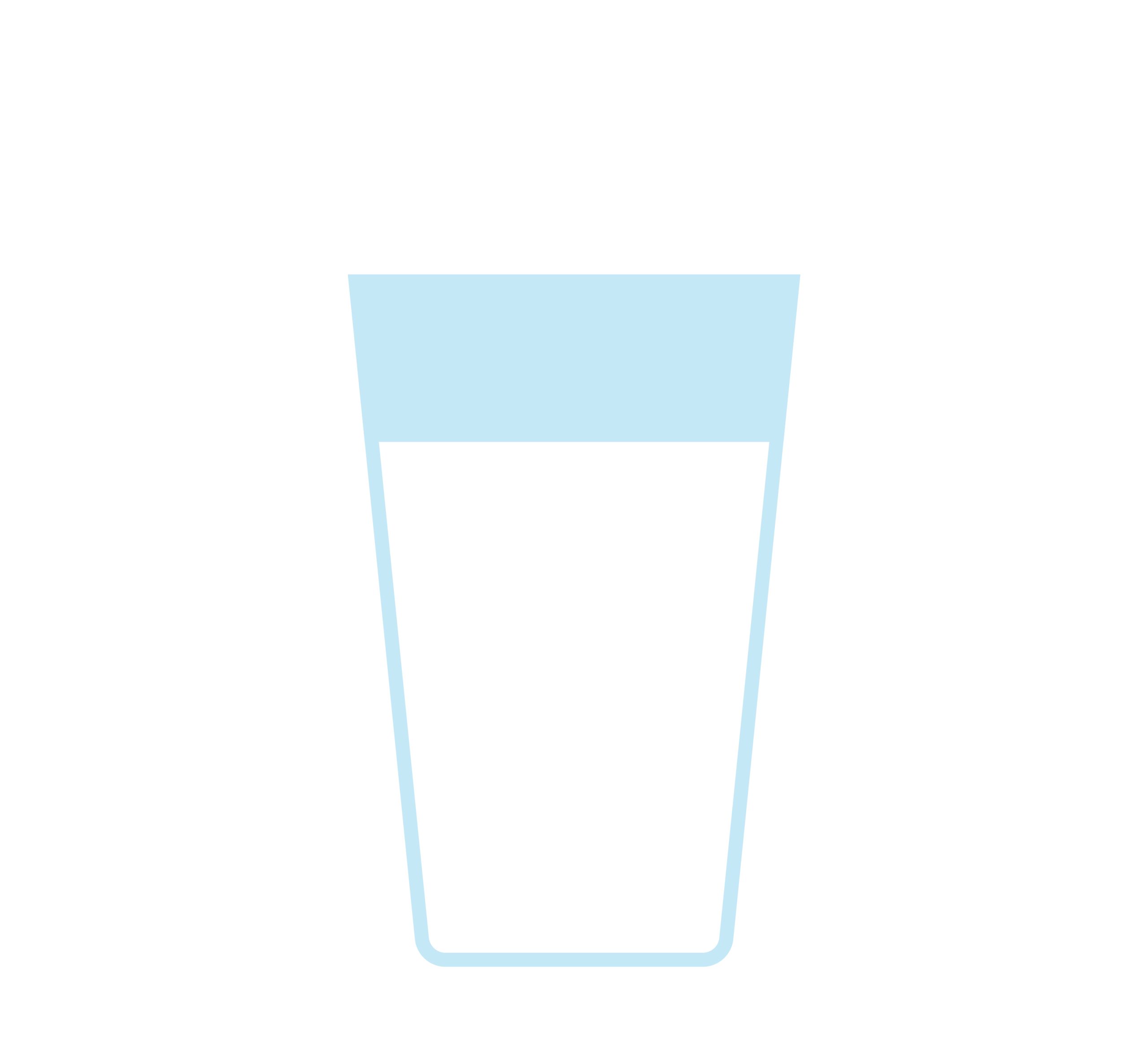 Illustration of glass of milk
